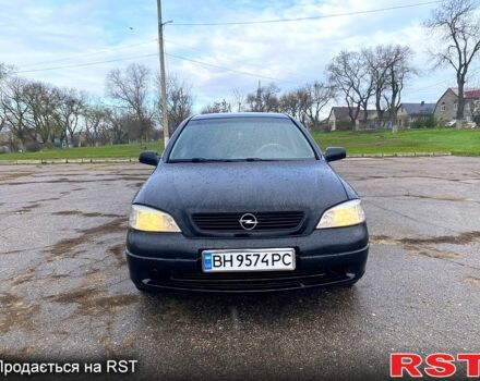 Чорний Опель Астра, об'ємом двигуна 1.6 л та пробігом 333 тис. км за 3600 $, фото 1 на Automoto.ua