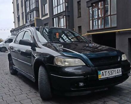 Черный Опель Астра, объемом двигателя 1.39 л и пробегом 214 тыс. км за 1800 $, фото 16 на Automoto.ua