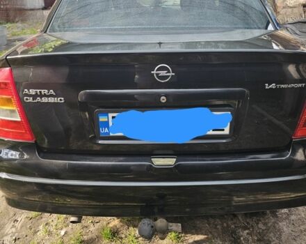 Черный Опель Астра, объемом двигателя 0 л и пробегом 217 тыс. км за 4000 $, фото 1 на Automoto.ua