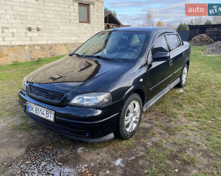 Чорний Опель Астра, об'ємом двигуна 1.6 л та пробігом 111 тис. км за 4200 $, фото 2 на Automoto.ua
