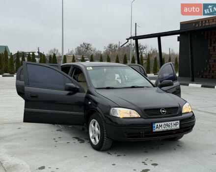 Чорний Опель Астра, об'ємом двигуна 1.6 л та пробігом 212 тис. км за 2999 $, фото 34 на Automoto.ua