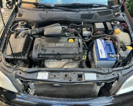 Черный Опель Астра, объемом двигателя 1.6 л и пробегом 151 тыс. км за 3700 $, фото 17 на Automoto.ua