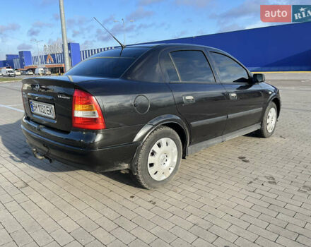Черный Опель Астра, объемом двигателя 1.36 л и пробегом 178 тыс. км за 4000 $, фото 7 на Automoto.ua