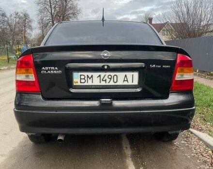 Черный Опель Астра, объемом двигателя 1.36 л и пробегом 135 тыс. км за 3400 $, фото 5 на Automoto.ua