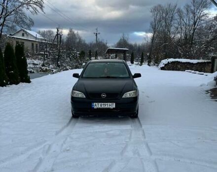 Чорний Опель Астра, об'ємом двигуна 1.39 л та пробігом 170 тис. км за 5100 $, фото 2 на Automoto.ua