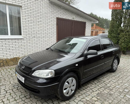 Чорний Опель Астра, об'ємом двигуна 1.4 л та пробігом 160 тис. км за 4000 $, фото 2 на Automoto.ua