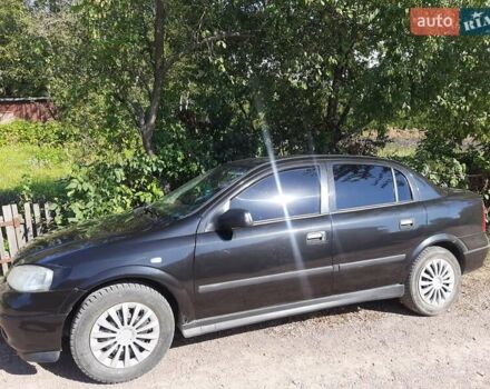 Чорний Опель Астра, об'ємом двигуна 1.6 л та пробігом 220 тис. км за 3500 $, фото 30 на Automoto.ua