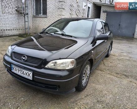 Чорний Опель Астра, об'ємом двигуна 1.4 л та пробігом 250 тис. км за 3999 $, фото 2 на Automoto.ua