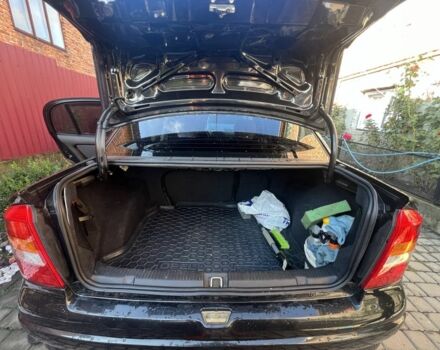 Черный Опель Астра, объемом двигателя 1.6 л и пробегом 151 тыс. км за 3700 $, фото 16 на Automoto.ua