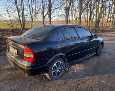 Черный Опель Астра, объемом двигателя 1.4 л и пробегом 219 тыс. км за 3400 $, фото 13 на Automoto.ua