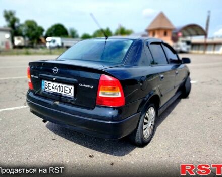 Черный Опель Астра, объемом двигателя 1.4 л и пробегом 320 тыс. км за 3300 $, фото 1 на Automoto.ua