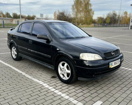 Опель Астра 2007 в Львове на Automoto.ua Черный Опель Астра, объемом двигателя 1.4 л и пробегом 210 тыс. км за 3800 $, фото 2 на Automoto.ua