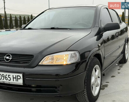 Чорний Опель Астра, об'ємом двигуна 1.6 л та пробігом 212 тис. км за 2999 $, фото 11 на Automoto.ua