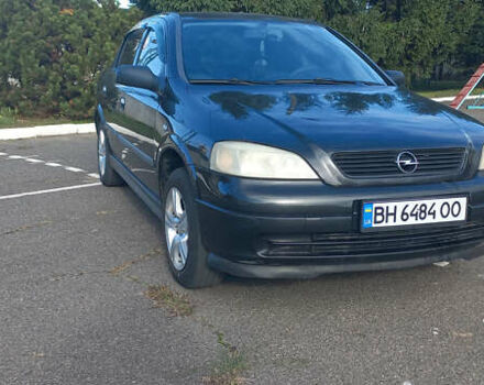 Чорний Опель Астра, об'ємом двигуна 1.36 л та пробігом 290 тис. км за 3900 $, фото 1 на Automoto.ua