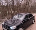Черный Опель Астра, объемом двигателя 1.4 л и пробегом 160 тыс. км за 3500 $, фото 1 на Automoto.ua