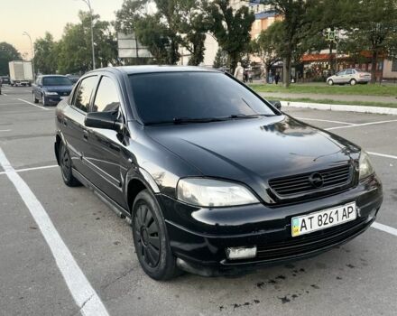 Черный Опель Астра, объемом двигателя 1.4 л и пробегом 278 тыс. км за 2699 $, фото 1 на Automoto.ua