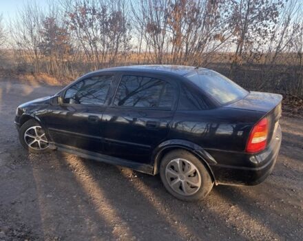 Черный Опель Астра, объемом двигателя 1.4 л и пробегом 219 тыс. км за 3400 $, фото 12 на Automoto.ua