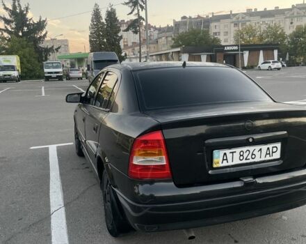 Черный Опель Астра, объемом двигателя 1.4 л и пробегом 278 тыс. км за 2699 $, фото 4 на Automoto.ua
