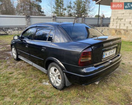 Чорний Опель Астра, об'ємом двигуна 1.6 л та пробігом 111 тис. км за 4200 $, фото 3 на Automoto.ua