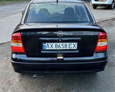 Чорний Опель Астра, об'ємом двигуна 1.4 л та пробігом 250 тис. км за 2500 $, фото 3 на Automoto.ua