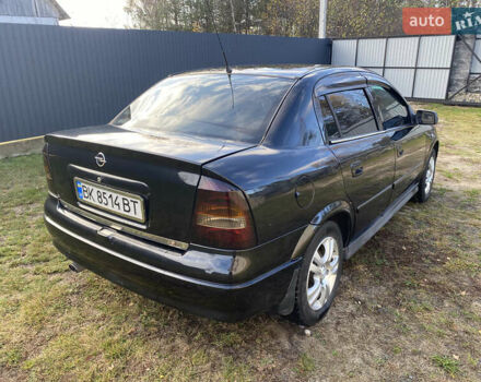 Чорний Опель Астра, об'ємом двигуна 1.6 л та пробігом 111 тис. км за 4200 $, фото 4 на Automoto.ua