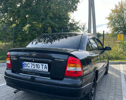 Черный Опель Астра, объемом двигателя 1.4 л и пробегом 290 тыс. км за 2700 $, фото 6 на Automoto.ua