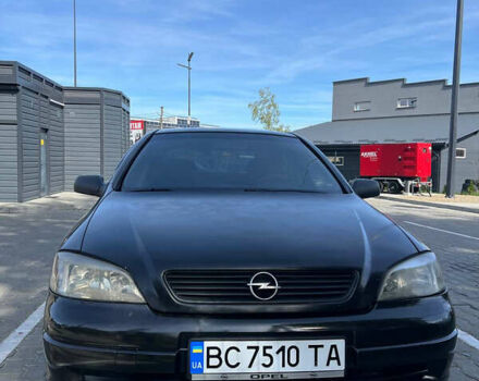 Черный Опель Астра, объемом двигателя 1.4 л и пробегом 290 тыс. км за 2700 $, фото 1 на Automoto.ua