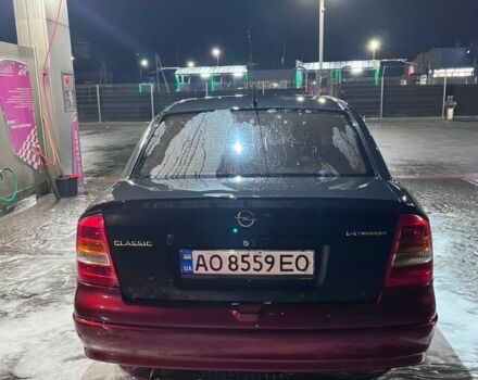 Черный Опель Астра, объемом двигателя 1.4 л и пробегом 338 тыс. км за 2300 $, фото 8 на Automoto.ua