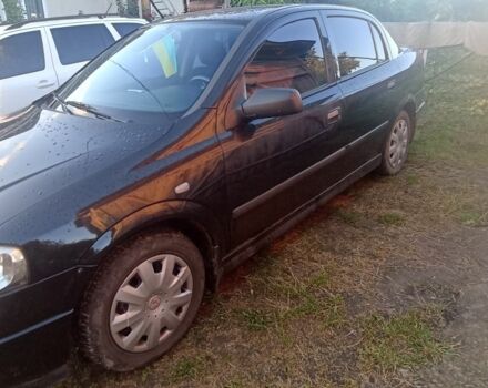 Черный Опель Астра, объемом двигателя 1.4 л и пробегом 129 тыс. км за 3700 $, фото 14 на Automoto.ua