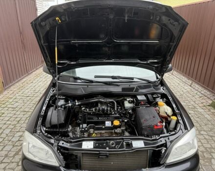 Черный Опель Астра, объемом двигателя 1.4 л и пробегом 160 тыс. км за 4000 $, фото 17 на Automoto.ua