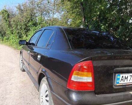Чорний Опель Астра, об'ємом двигуна 1.6 л та пробігом 220 тис. км за 3500 $, фото 34 на Automoto.ua