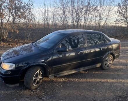 Черный Опель Астра, объемом двигателя 1.4 л и пробегом 219 тыс. км за 3400 $, фото 11 на Automoto.ua