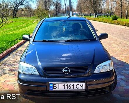 Чорний Опель Астра, об'ємом двигуна 1.6 л та пробігом 260 тис. км за 4150 $, фото 5 на Automoto.ua