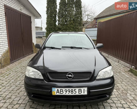 Чорний Опель Астра, об'ємом двигуна 1.4 л та пробігом 160 тис. км за 4000 $, фото 1 на Automoto.ua