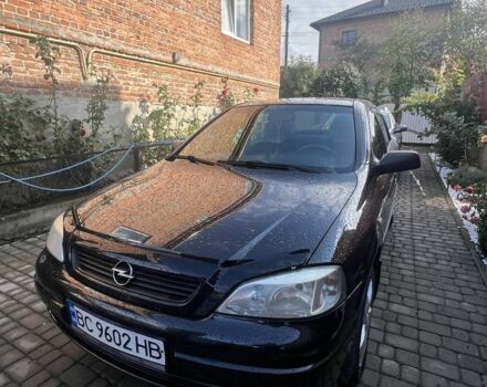 Черный Опель Астра, объемом двигателя 1.6 л и пробегом 151 тыс. км за 3700 $, фото 2 на Automoto.ua