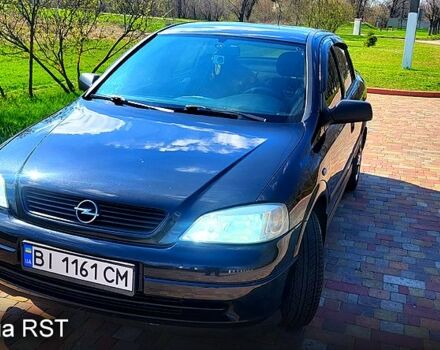 Чорний Опель Астра, об'ємом двигуна 1.6 л та пробігом 260 тис. км за 4150 $, фото 6 на Automoto.ua