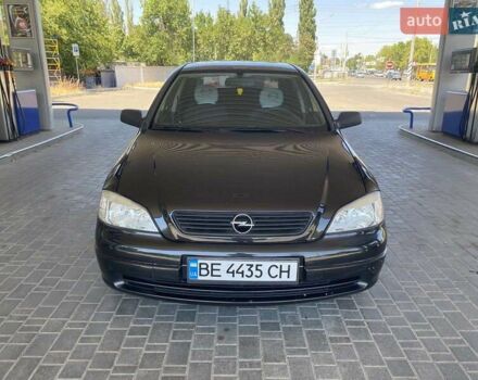 Чорний Опель Астра, об'ємом двигуна 1.4 л та пробігом 107 тис. км за 4800 $, фото 1 на Automoto.ua