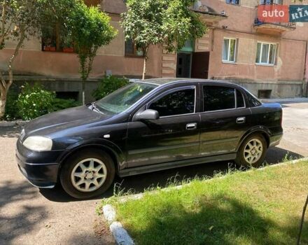 Черный Опель Астра, объемом двигателя 1.67 л и пробегом 169 тыс. км за 3800 $, фото 15 на Automoto.ua