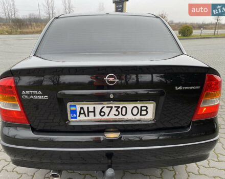 Чорний Опель Астра, об'ємом двигуна 1.36 л та пробігом 198 тис. км за 3950 $, фото 6 на Automoto.ua