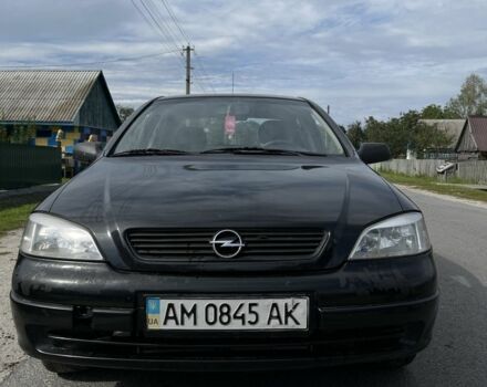 Черный Опель Астра, объемом двигателя 1.6 л и пробегом 283 тыс. км за 2905 $, фото 2 на Automoto.ua