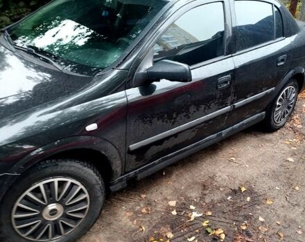 Чорний Опель Астра, об'ємом двигуна 1.8 л та пробігом 140 тис. км за 4100 $, фото 2 на Automoto.ua