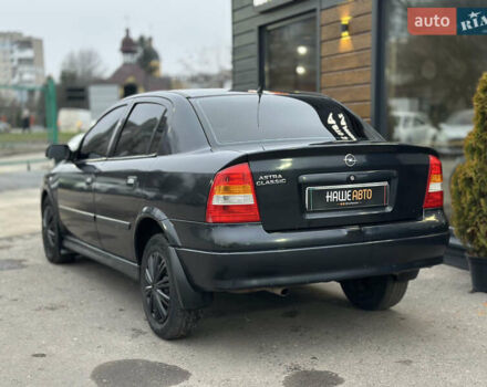 Черный Опель Астра, объемом двигателя 1.4 л и пробегом 102 тыс. км за 3600 $, фото 9 на Automoto.ua