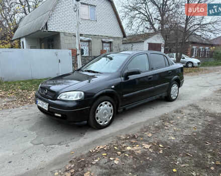Чорний Опель Астра, об'ємом двигуна 1.6 л та пробігом 250 тис. км за 3650 $, фото 4 на Automoto.ua
