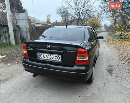 Чорний Опель Астра, об'ємом двигуна 1.6 л та пробігом 250 тис. км за 3650 $, фото 8 на Automoto.ua