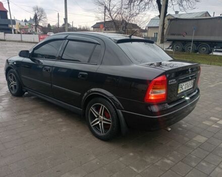 Чорний Опель Астра, об'ємом двигуна 1.4 л та пробігом 222 тис. км за 3400 $, фото 1 на Automoto.ua