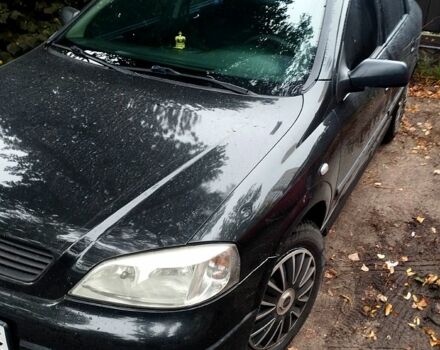 Чорний Опель Астра, об'ємом двигуна 1.8 л та пробігом 140 тис. км за 4100 $, фото 1 на Automoto.ua