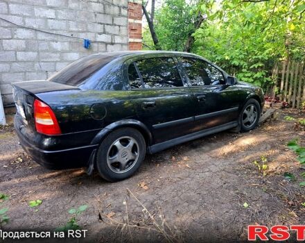 Чорний Опель Астра, об'ємом двигуна 1.4 л та пробігом 198 тис. км за 3700 $, фото 4 на Automoto.ua