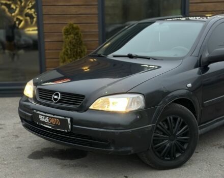 Чорний Опель Астра, об'ємом двигуна 1.4 л та пробігом 102 тис. км за 3600 $, фото 1 на Automoto.ua