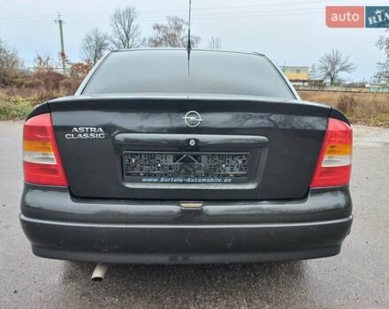 Чорний Опель Астра, об'ємом двигуна 1.4 л та пробігом 225 тис. км за 4350 $, фото 5 на Automoto.ua