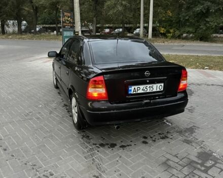 Черный Опель Астра, объемом двигателя 1.4 л и пробегом 130 тыс. км за 3500 $, фото 1 на Automoto.ua